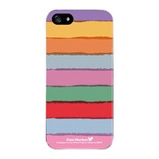iPhone5-YCM2P0089-78 [オリジナルデザイン apple iPhone5 アイフォン5 ケース (ドローザレインボー)]