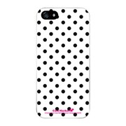 iPhone5-YCM2P0099-78 [オリジナルデザイン apple iPhone5 アイフォン5 ケース (Dot Pattern キュート ホワイト)]