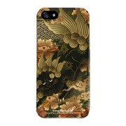 iPhone5-YCM2P0108-78 [オリジナルデザイン apple iPhone5 アイフォン5 ケース (獅子牡丹)]
