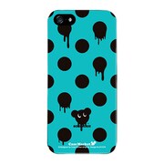 iPhone5-YCM2P0115-78 [オリジナルデザイン apple iPhone5 アイフォン5 ケース (Dot Pattern マウスミント)]