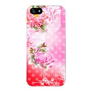 iPhone5-YCM2P0118-78 [オリジナルデザイン apple iPhone5 アイフォン5 ケース (和柄 菊と水玉)]