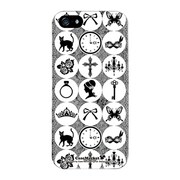iPhone5-YCM2P0119-78 [オリジナルデザイン apple iPhone5 アイフォン5 ケース (アラカルト ホワイト)]