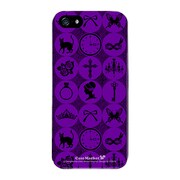 iPhone5-YCM2P0120-78 [オリジナルデザイン apple iPhone5 アイフォン5 ケース (アラカルト パープル)]