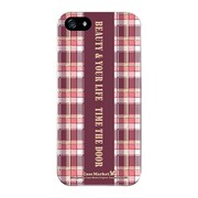 iPhone5-YCM2P0158-78 [オリジナルデザイン apple iPhone5 アイフォン5 ケース (チェック柄コレクション チェックハンドル)]