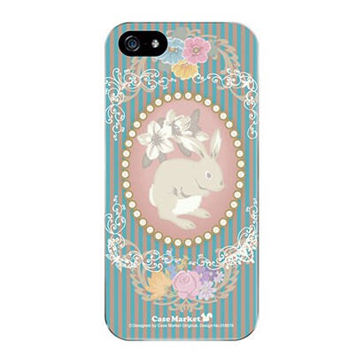 iPhone5-YCM2P0188-78 [オリジナルデザイン apple iPhone5 アイフォン5 ケース (ラビットカメオ )]