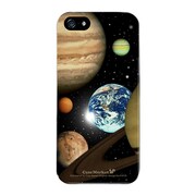 iPhone5-YCM2P0197-78 [オリジナルデザイン apple iPhone5 アイフォン5 ケース (スペースプラネット ブラック)]