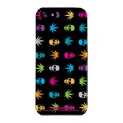iPhone5-YCM2P0198-78 [オリジナルデザイン apple iPhone5 アイフォン5 ケース (カラフルモノグラムスカル)]