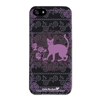 iPhone5-YCM2P0201-78 [オリジナルデザイン apple iPhone5 アイフォン5 ケース (ミステリアスキャット)]