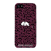 iPhone5-YCM2P0210-78 [オリジナルデザイン apple iPhone5 アイフォン5 ケース (唐草模様ぴんく)]