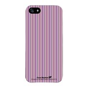 iPhone5-YCM2P0271-78 [オリジナルデザイン apple iPhone5 アイフォン5 ケース (Stripe Pattern パープル)]