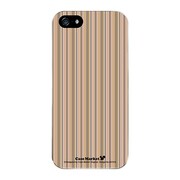 iPhone5-YCM2P0272-78 [オリジナルデザイン apple iPhone5 アイフォン5 ケース (Stripe Pattern ベージュ)]