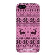 iPhone5-YCM2P0281-78 [オリジナルデザイン apple iPhone5 アイフォン5 ケース (Dot Graphic パープル)]