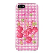 iPhone5-YCM2P0296-78 [オリジナルデザイン apple iPhone5 アイフォン5 ケース (ハッピーチェリーライン)]