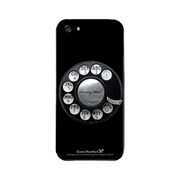 iPhone5-YCM2P0345-78 [オリジナルデザイン apple iPhone5 アイフォン5 ケース (黒電話)]