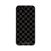 iPhone5-YCM2P0351-78 [オリジナルデザイン apple iPhone5 アイフォン5 ケース (ブラック 市松柄)]