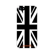 iPhone5-YCM2P0373-78 [オリジナルデザイン apple iPhone5 アイフォン5 ケース (ユニオンジャックコレクション モノクローム)]
