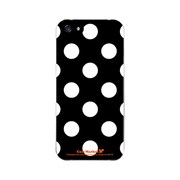 iPhone5-YCM2P0397-78 [オリジナルデザイン apple iPhone5 アイフォン5 ケース (Dot Pattern クラシック Big ブラック)]