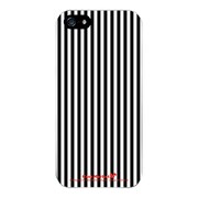iPhone5-YCM2P0418-78 [オリジナルデザイン apple iPhone5 アイフォン5 ケース (モノクロストライプ ベビーライン)]