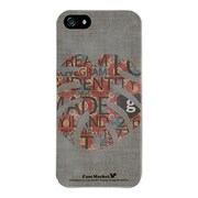 iPhone5-YCM2P0425-78 [オリジナルデザイン apple iPhone5 アイフォン5 ケース (モダン モンステラ エスニックパターン)]