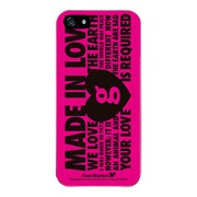 iPhone5-YCM2P0441-78 [オリジナルデザイン apple iPhone5 アイフォン5 ケース (MADE IN LOVE pink design)]