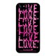 iPhone5-YCM2P0469-78 [オリジナルデザイン apple iPhone5 アイフォン5 ケース (LOVE. LOVE. LOVE. The Pink)]
