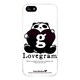 iPhone5-YCM2P0473-78 [オリジナルデザイン apple iPhone5 アイフォン5 ケース (Lovegram & Panda Love)]