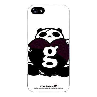 iPhone5-YCM2P0474-78 [オリジナルデザイン apple iPhone5 アイフォン5 ケース (Lovegram & Panda Love Large)]