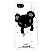 iPhone5-YCM2P0475-78 [オリジナルデザイン apple iPhone5 アイフォン5 ケース (メロイックベア サイコパス - A)]
