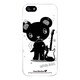 iPhone5-YCM2P0479-78 [オリジナルデザイン apple iPhone5 アイフォン5 ケース (メロイックベア サイコパス & ギター - A)]