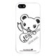 iPhone5-YCM2P0482-78 [オリジナルデザイン apple iPhone5 アイフォン5 ケース (メロイックベア サイコパス & ギター - D)]
