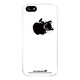 iPhone5-YCM2P0486-78 [オリジナルデザイン apple iPhone5 アイフォン5 ケース (メロイックキャット サイコパス & アップル - B)]