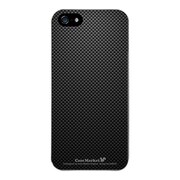 iPhone5-YCM2P0489-78 [オリジナルデザイン apple iPhone5 アイフォン5 ケース (ブラックカーボンパターン Delicate)]