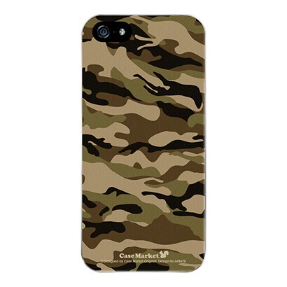 iPhone5-YCM2P0494-78 [オリジナルデザイン apple iPhone5 アイフォン5 ケース (カモ柄 アーミーカモフラージュ B)]