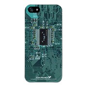 iPhone5-YCM2P0503-78 [オリジナルデザイン apple iPhone5 アイフォン5 ケース (ショボーン on 基盤 (´・ω・`))]