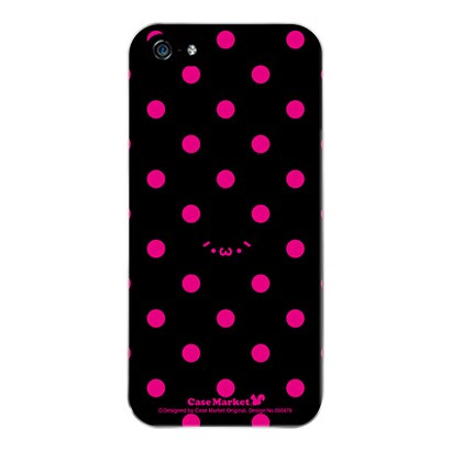 iPhone5-YCM2P0504-78 [オリジナルデザイン apple iPhone5 アイフォン5 ケース (ショボーン ドット (´・ω・`))]