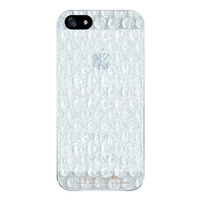 iPhone5-YCM2P0512-78 [オリジナルデザイン apple iPhone5 アイフォン5 ケース (ぷちぷち フェイクPhone シルバー)]
