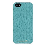 iPhone5-YCM2P0520-78 [オリジナルデザイン apple iPhone5 アイフォン5 ケース (オーストリッチ パターン ミントグリーン)]