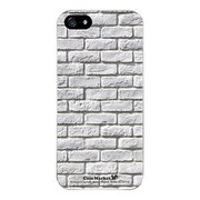 iPhone5-YCM2P0571-78 [オリジナルデザイン apple iPhone5 アイフォン5 ケース (レンガ パターン ホワイト A)]