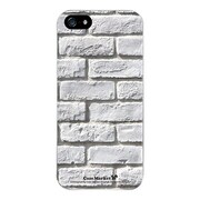 iPhone5-YCM2P0572-78 [オリジナルデザイン apple iPhone5 アイフォン5 ケース (レンガ パターン ホワイト B)]