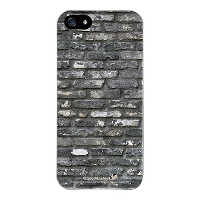 iPhone5-YCM2P0573-78 [オリジナルデザイン apple iPhone5 アイフォン5 ケース (レンガ パターン ダークビンテージ)]