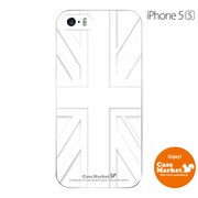 iPhone5s-YCM2P0006-78 [オリジナルデザイン apple iPhone5s アイフォン5s ケース (ユニオンジャックコレクション ホワイト)]