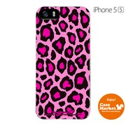 iPhone5s-YCM2P0013-78 [オリジナルデザイン apple iPhone5s アイフォン5s ケース (ヒョウ柄 アヴリル ピンク)]