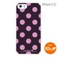 iPhone5s-YCM2P0015-78 [オリジナルデザイン apple iPhone5s アイフォン5s ケース (ベビードット・アフタヌーン ピンク)]