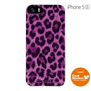 iPhone5s-YCM2P0017-78 [オリジナルデザイン apple iPhone5s アイフォン5s ケース (ヒョウ柄 クラシック パープル)]