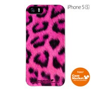 iPhone5s-YCM2P0037-78 [オリジナルデザイン apple iPhone5s アイフォン5s ケース (ヒョウ柄 リッチ ピンク)]