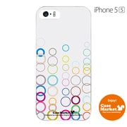iPhone5s-YCM2P0058-78 [オリジナルデザイン apple iPhone5s アイフォン5s ケース (ColorRing コレクション グレー)]
