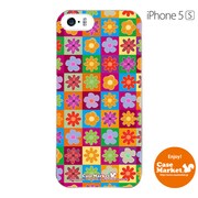 iPhone5s-YCM2P0090-78 [オリジナルデザイン apple iPhone5s アイフォン5s ケース (60'sフラワー)]