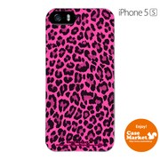 iPhone5s-YCM2P0097-78 [オリジナルデザイン apple iPhone5s アイフォン5s ケース (ヒョウ柄 ラグジュアリー ピンク)]
