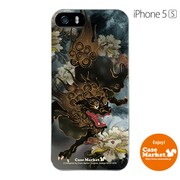 iPhone5s-YCM2P0110-78 [オリジナルデザイン apple iPhone5s アイフォン5s ケース (唐獅子牡丹アップライト)]