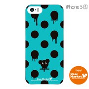 iPhone5s-YCM2P0115-78 [オリジナルデザイン apple iPhone5s アイフォン5s ケース (Dot Pattern マウスミント)]